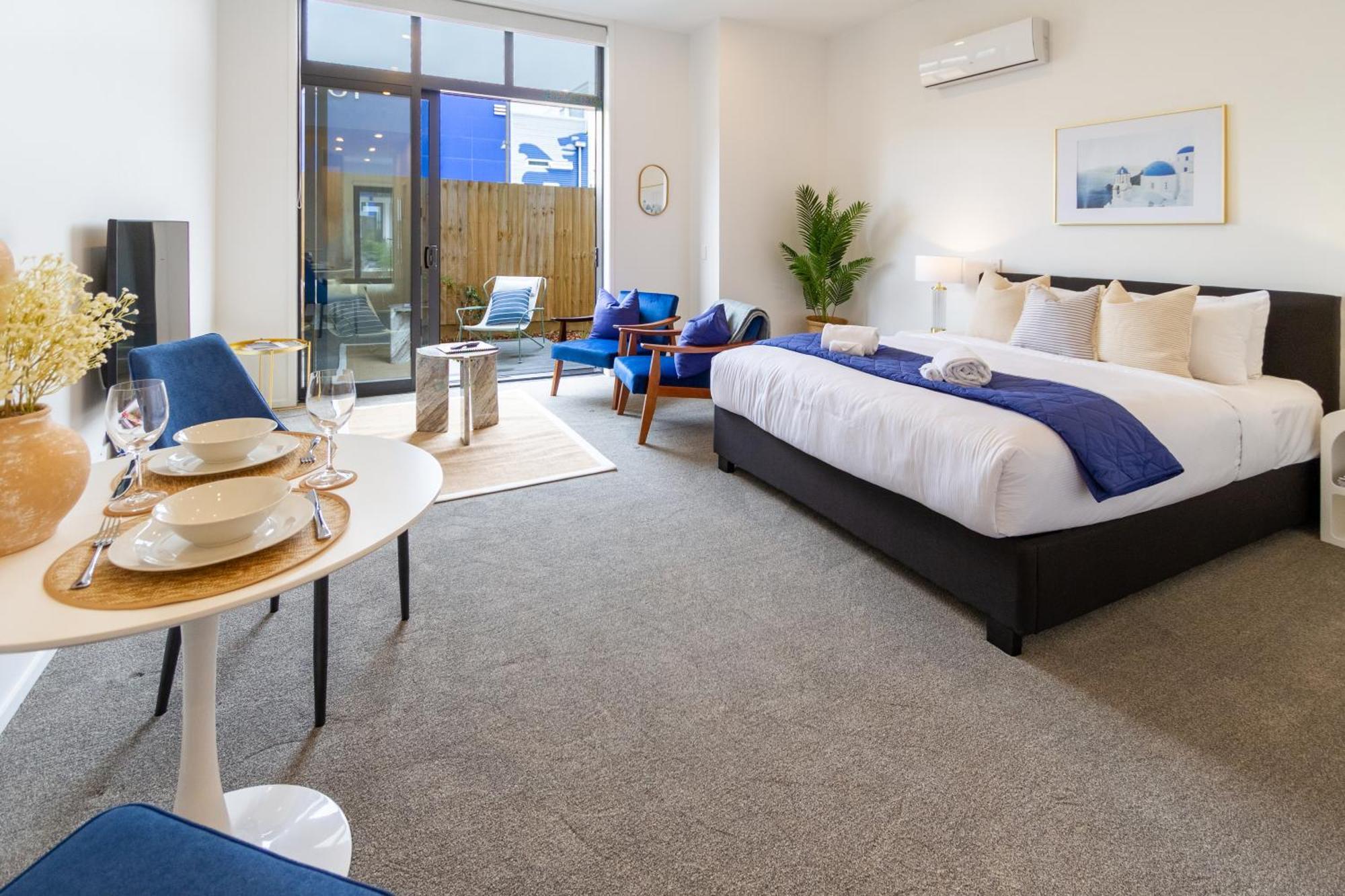 Central Christchurch Santorini Style 1Br Studio エクステリア 写真